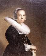 VERSPRONCK, Jan Cornelisz Portrait of a Bride er painting